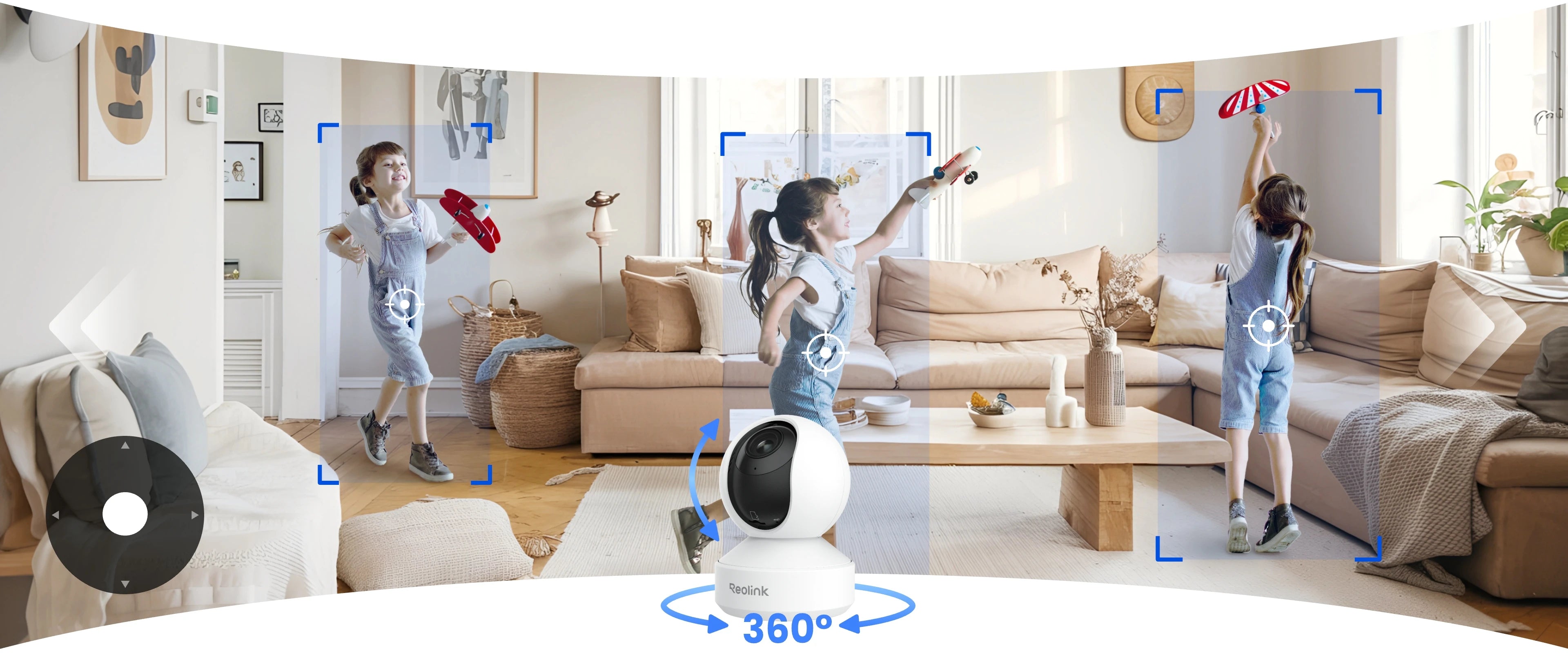 4K Wi-Fi PT Indoor Security Camera