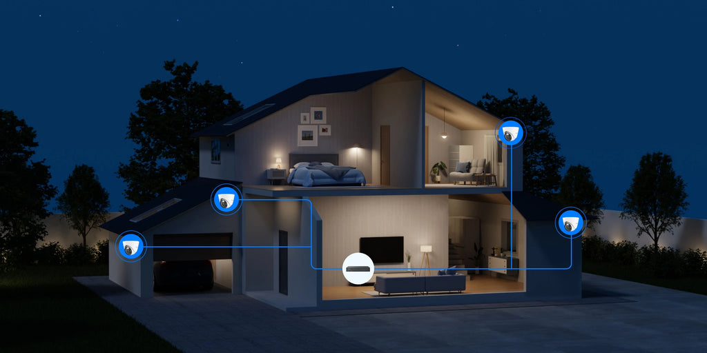 Reolink - Smart 12MP UHD PoE Security Camera with Spotlight