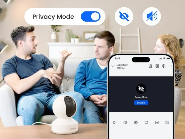 4K Wi-Fi PT Indoor Security Camera