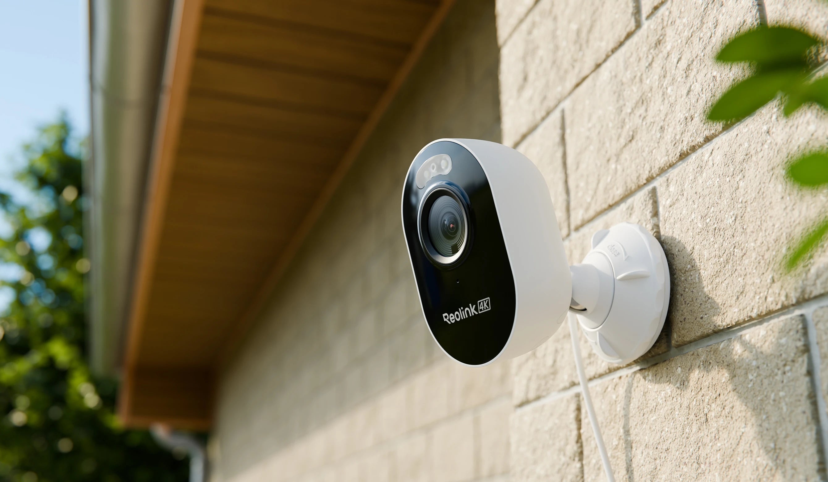 Lumus Pro 4K Wi-Fi 6 Security Camera with Spotlight Night Vision & Smart AI Detection