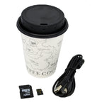 LawMate Wi-Fi Coffee Cup Lid DVR – Tactical 1080P Covert Camera