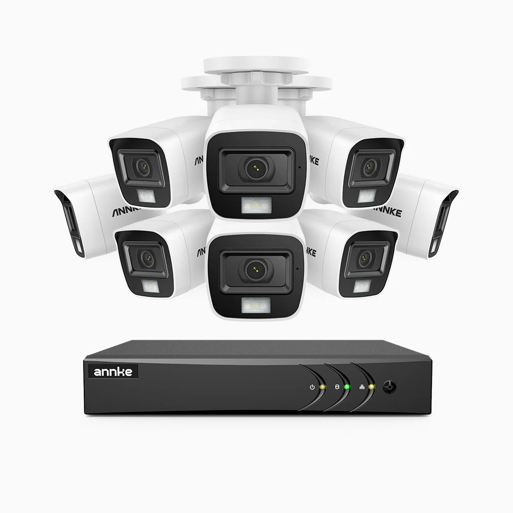 ANNKE E200 - 3K Lite Wired Security Camera System Outdoor