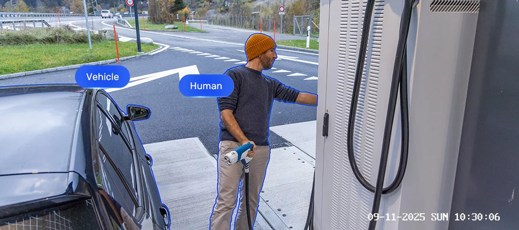 4MP AI Fire Detection Security Camera