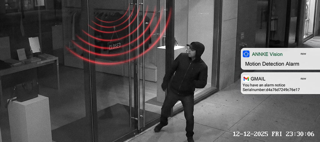 4MP AI Fire Detection Security Camera