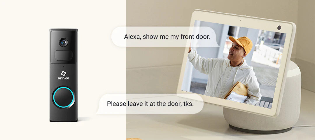 ANNKE Whiffle - 1080P Full HD Wireless Doorbell Camera