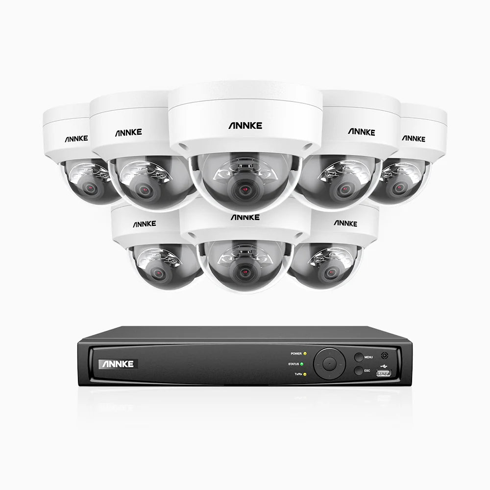 4K 16-Channel PoE Security System