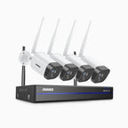 ANNKE WAS500 - 5MP 8 Channel 4 Cameras Wireless NVR CCTV System