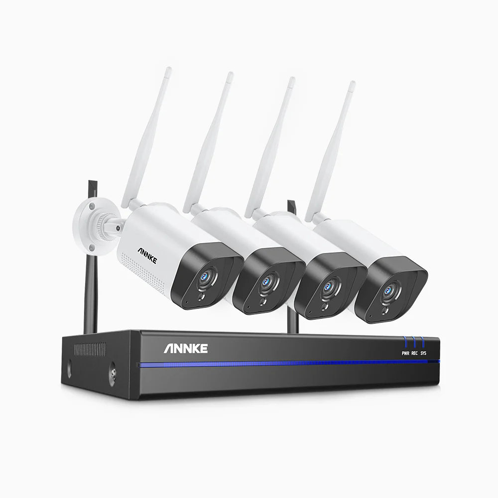 ANNKE WAS500 - 5MP 8 Channel 4 Cameras Wireless NVR CCTV System