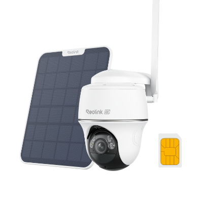 Smart 4K 8MP Wireless 4G LTE PT Battery Camera