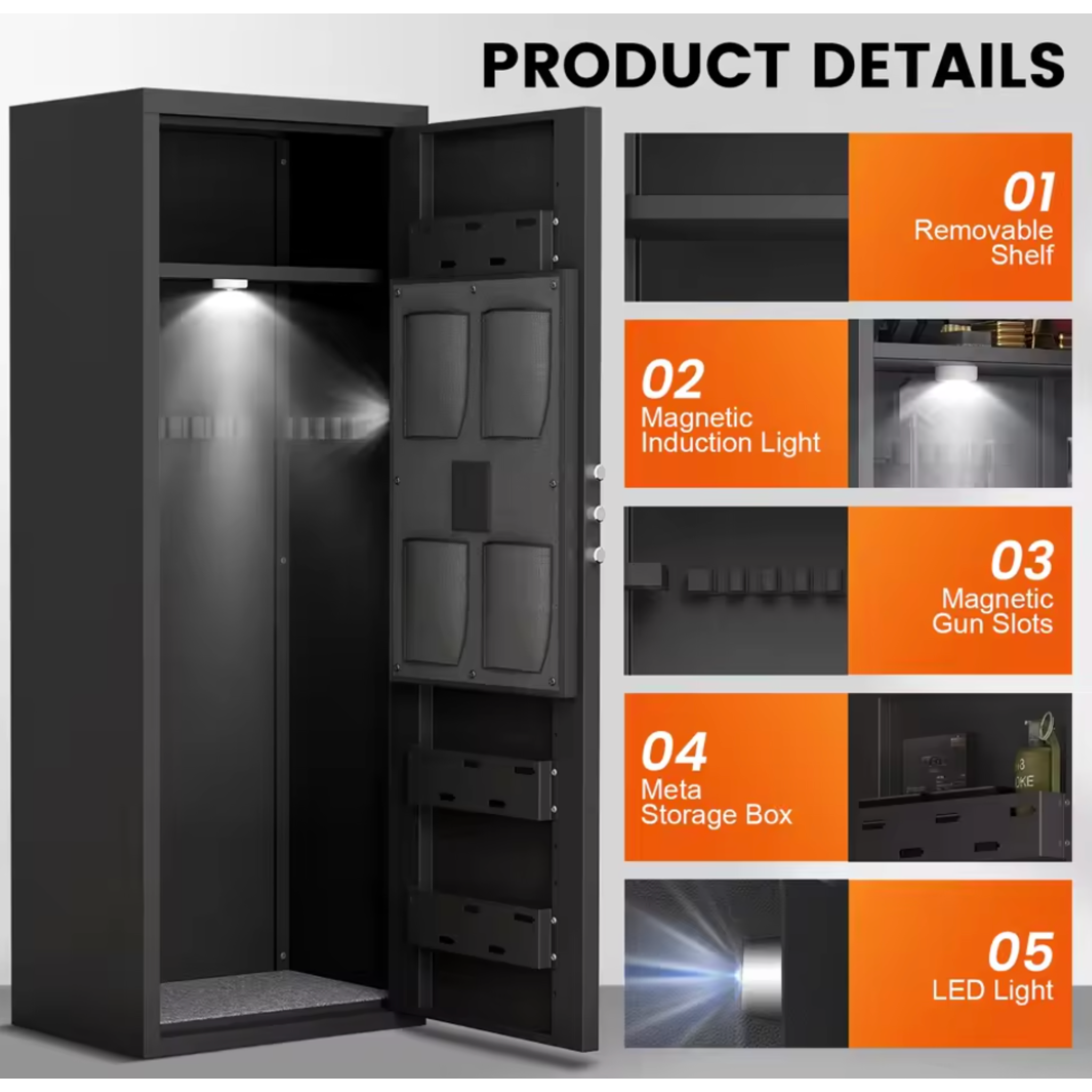 Nighthawk Fortress Elite Digital Gun Safe
