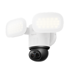 TrackFlex Floodlight WiFi 4K Dual-Lens PTZ Security Camera with 360° View & 3000lm Floodlight