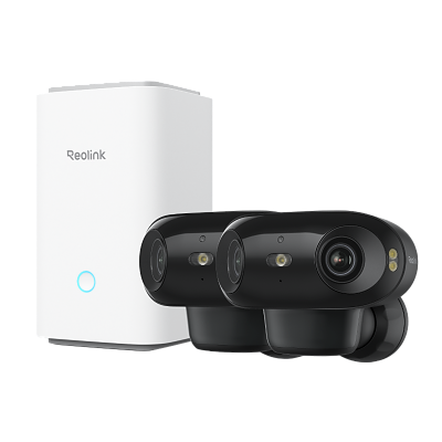 Reolink Home Hub with 4K Wi-Fi 6 Security System with 180° Blindspot-Free View & Solar Power