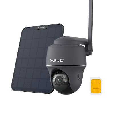 Smart 4K 8MP Wireless 4G LTE PT Battery Camera
