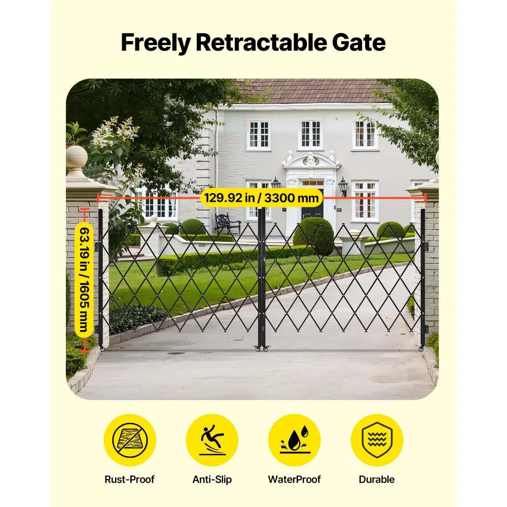 VEVOR - Double Folding Security Gate