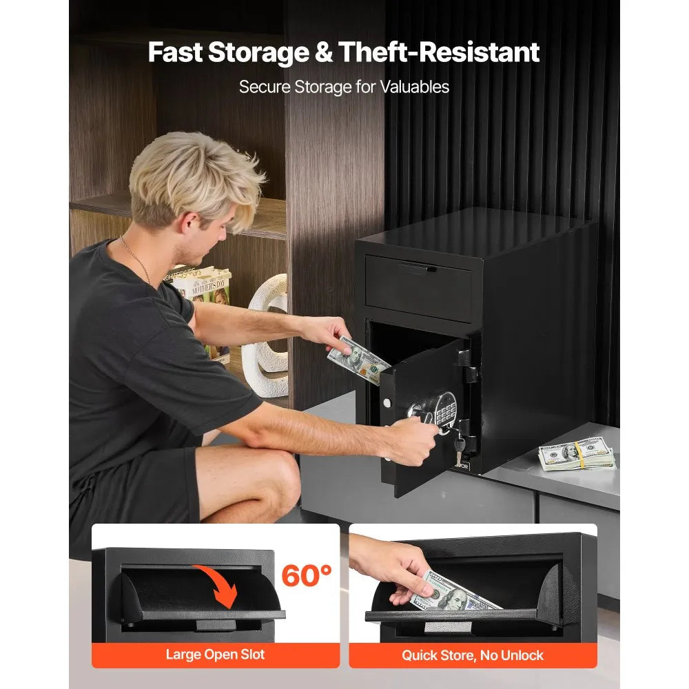 VEVOR - 1.2 Cubic Feet Drop Safe